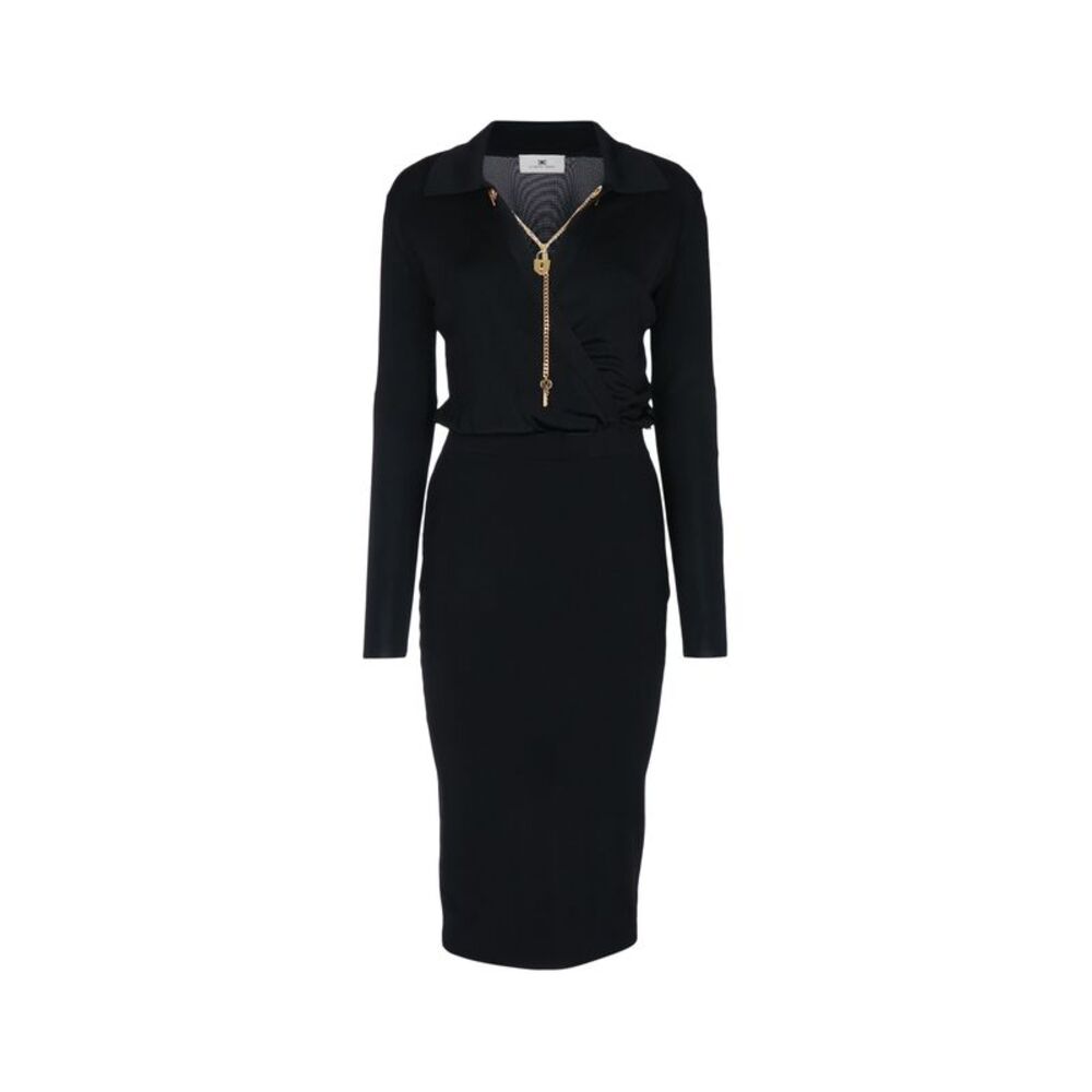 Elisabetta Franchi Women Abito Manica Lunga Longuette